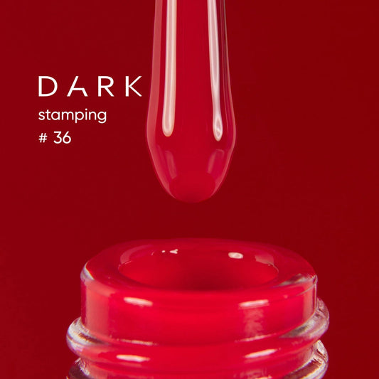 DARK Stamping polish №36 Ferrari