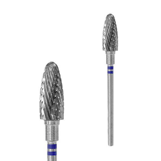 Carbide Nail Drill Bit For Left-Handed Users Corn Blue EXPERT Head Diameter 6 Mm / Working Part 14 Mm