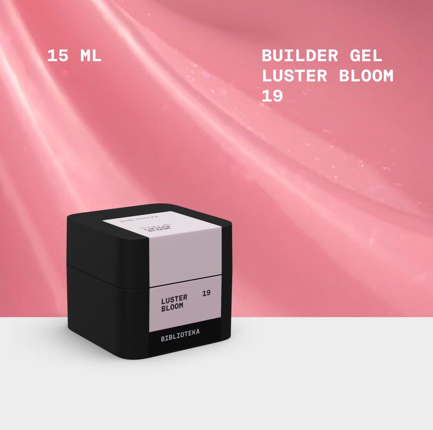 BIBLIOTEKA Builder Gel № 19 Bloom Luster