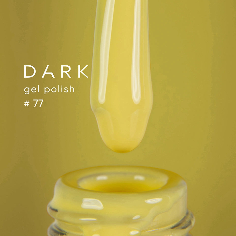Dark gel polish 77