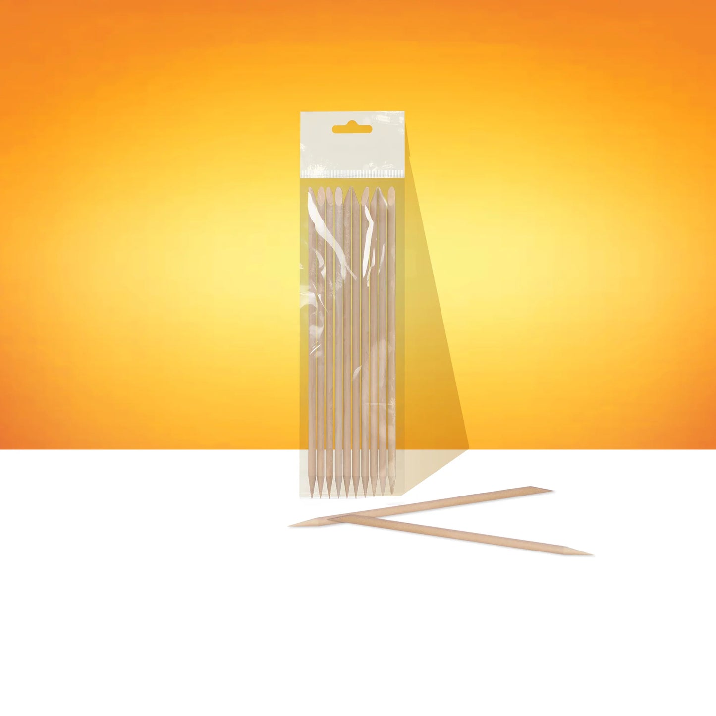 Orange Stick STALEKS PRO Voor Manicure, Houten 150 Mm