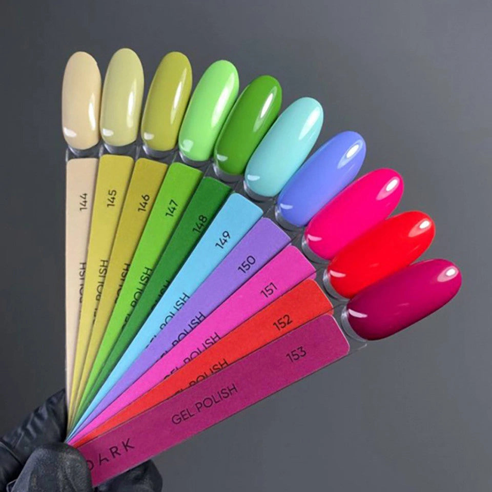 Donkere gelnagellak 153