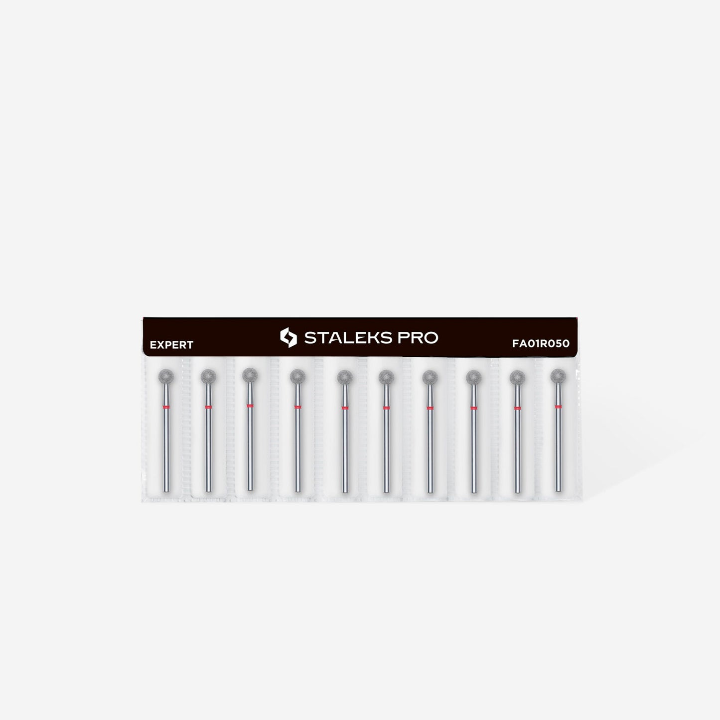 Staleks Diamant nagelboor kogel rood EXPERT kop diameter 5 mm