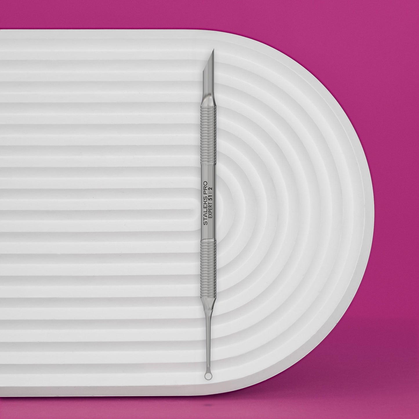 Manicure Pusher EXPERT 51 TYPE 2 (Afgeschuinde en lusvormige pusher)