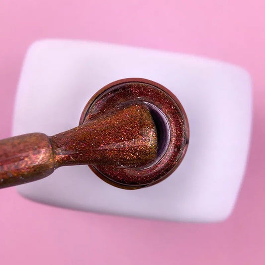 Гель-лак цветной кошачий глаз № 250