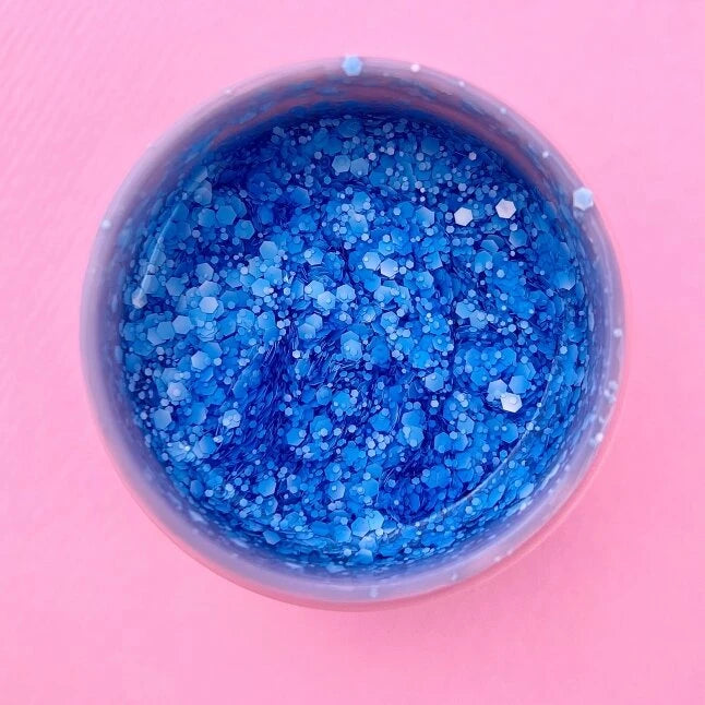 Glitter voor nagels Bubble Gel №3