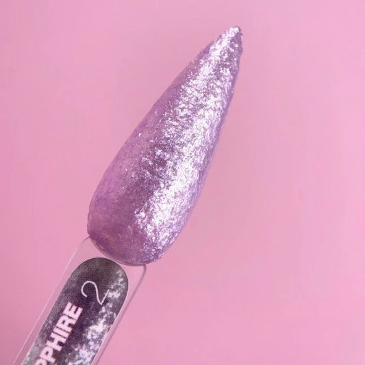 Nagelglitter Saffiergel №2