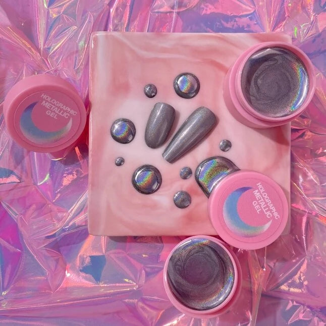 Gel-verf voor nagels Holografische Metallic Gel 5ml