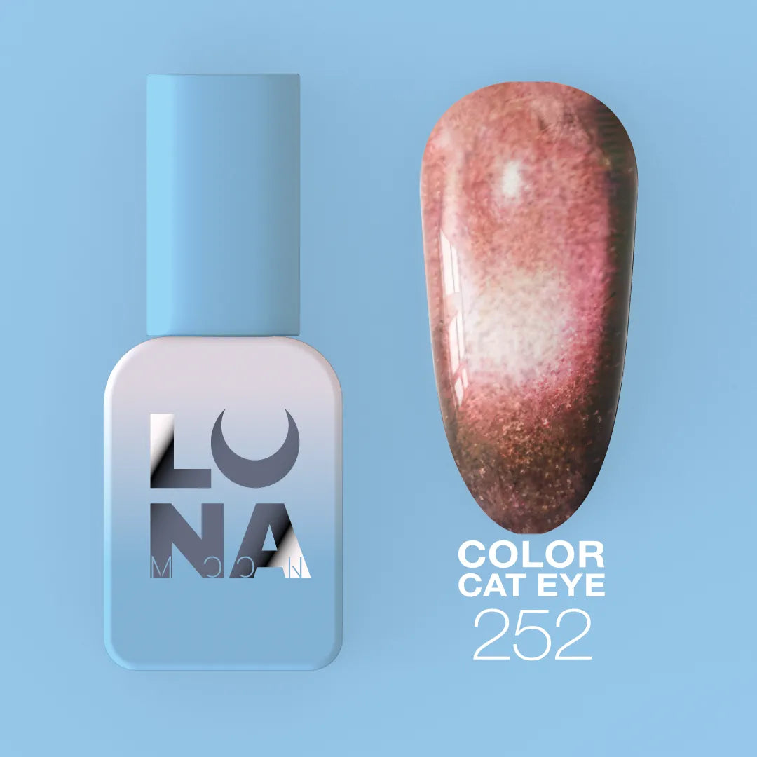 Gel polish Color Cat Eye № 252