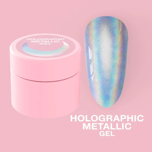 Gel-verf voor nagels Holografische Metallic Gel 5ml