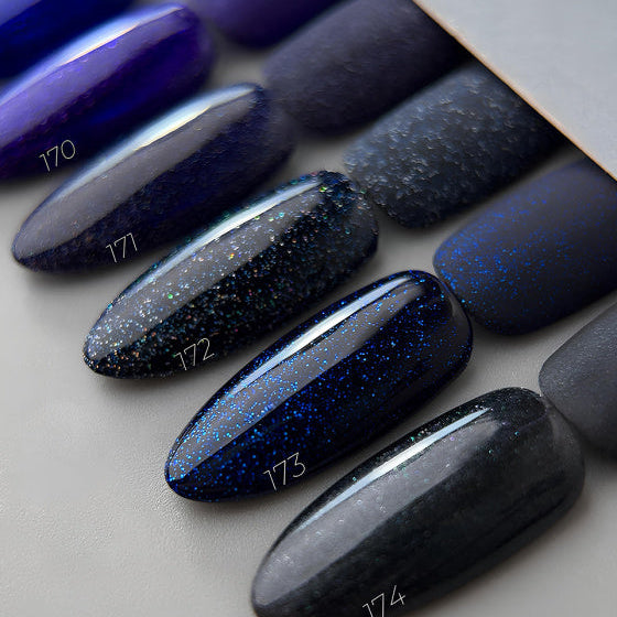 Dark gel polish 174