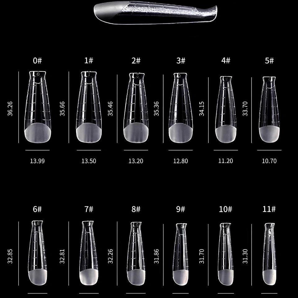 Set of top forms with Dark molds