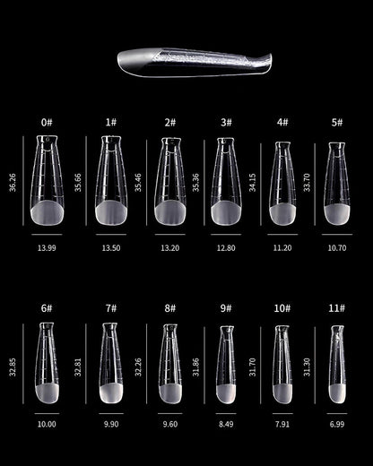 DONKERE set bovenvormen met mallen