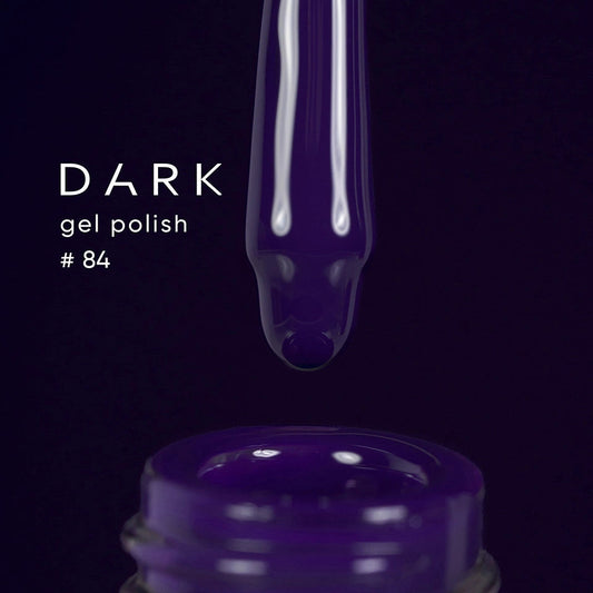 Dark gel polish 84
