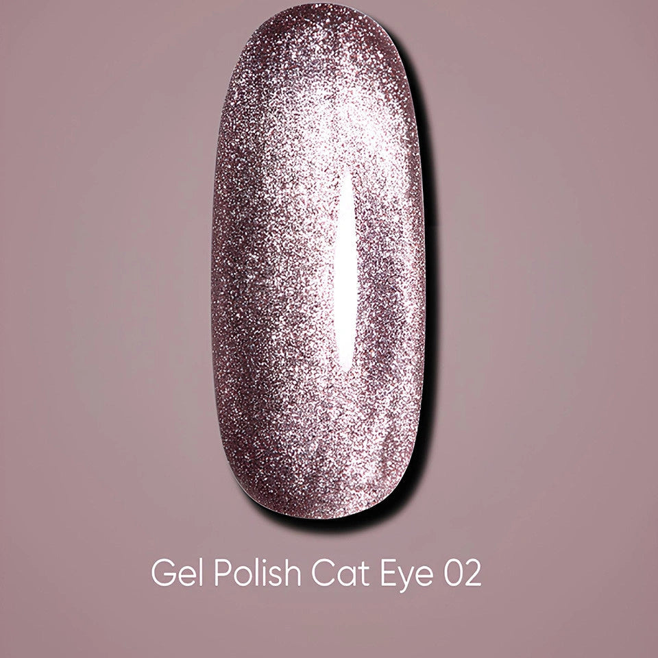 DARK Gel Polish Cat Eye 2