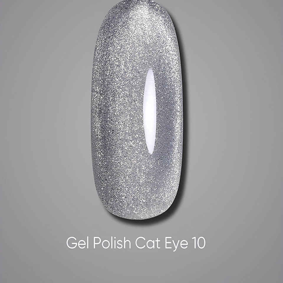 DARK Gel Polish Cat Eye 10