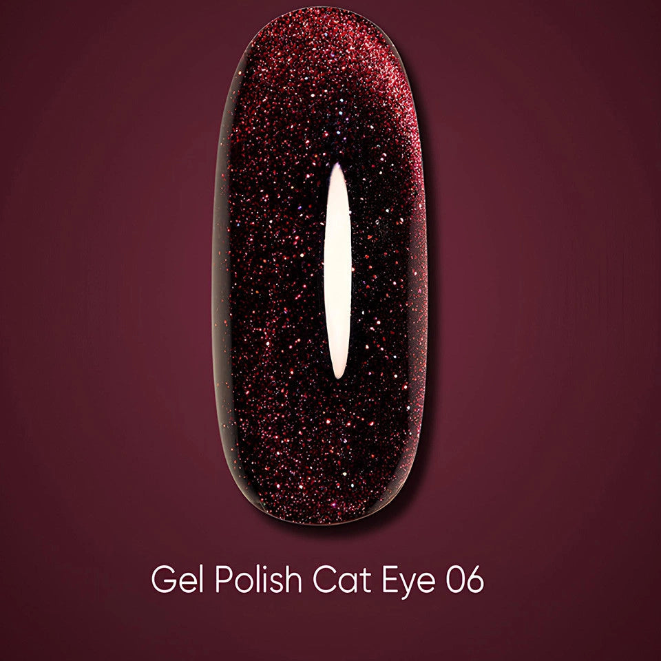 DARK Gel Polish Cat Eye 6