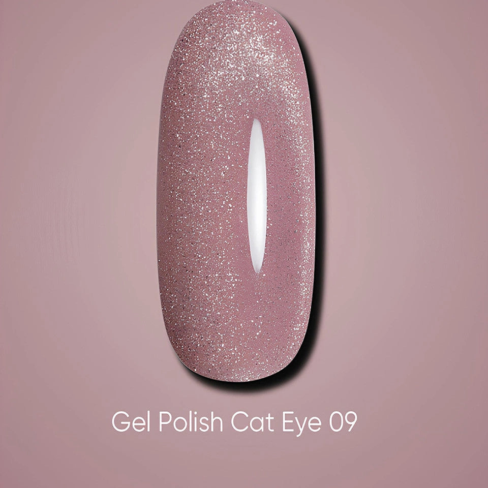 DARK Gel Polish Cat Eye 9
