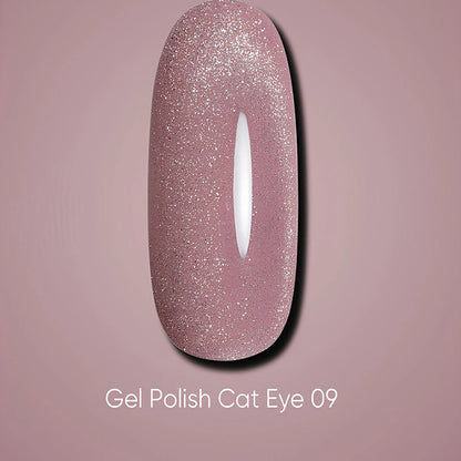 DARK Gel Polish Cat Eye 9