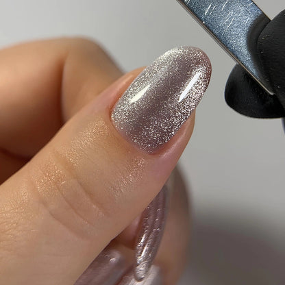 DARK Gel Polish Cat Eye 10