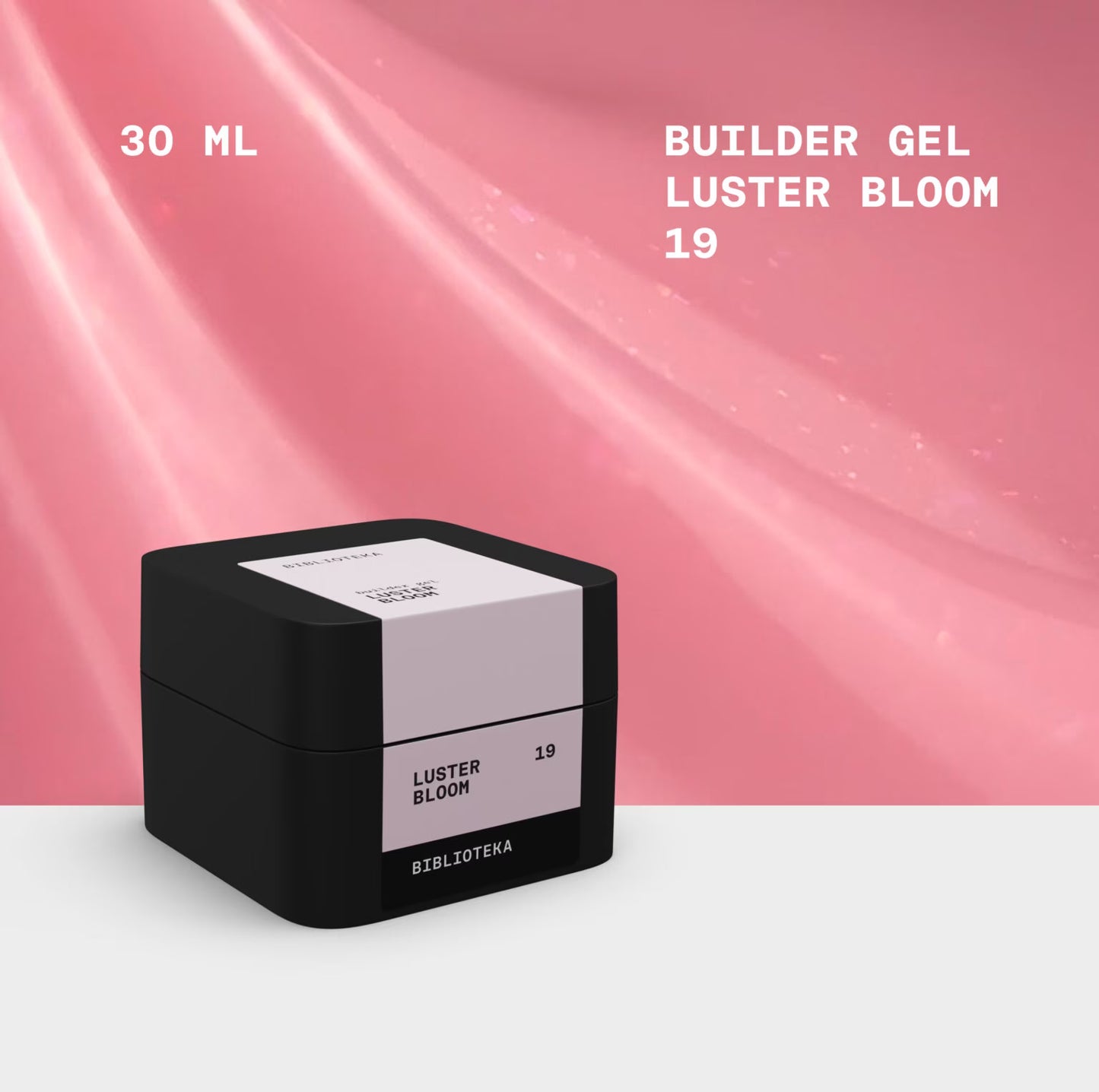 BIBLIOTEKA Builder Gel № 19 Bloom Luster