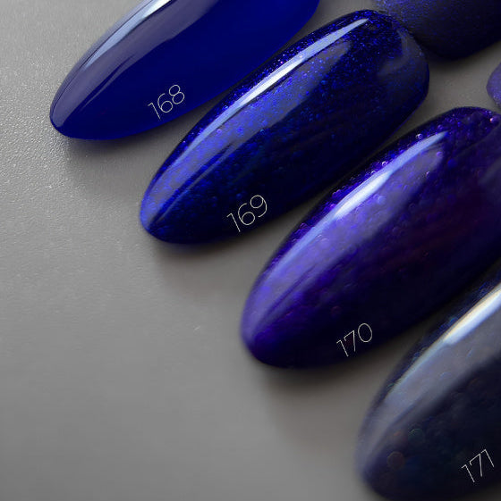 Dark gel polish 169