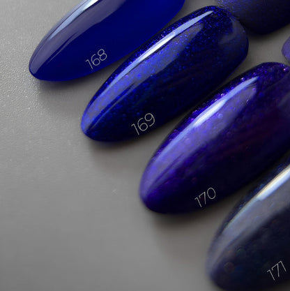 Dark gel polish 169