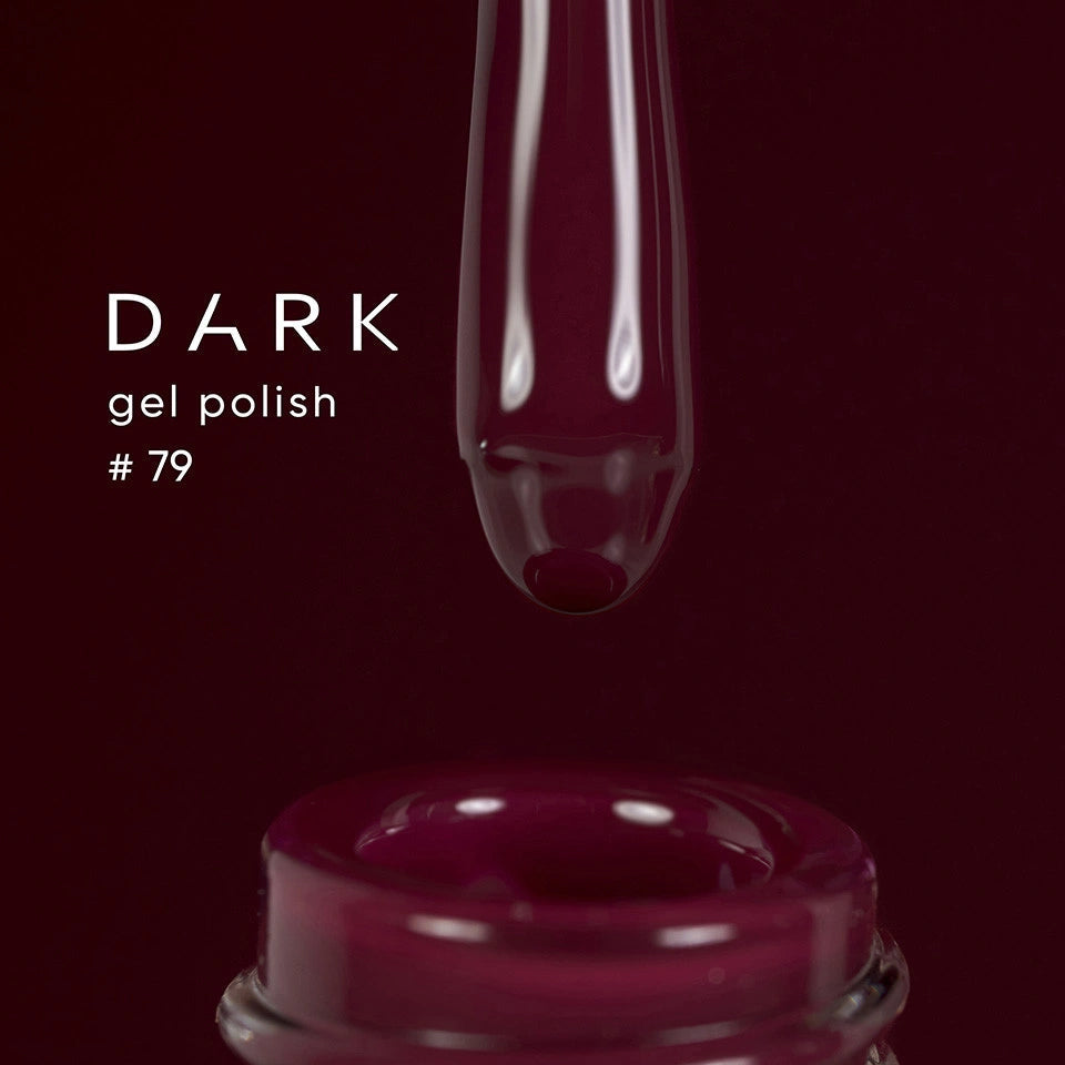 Dark gel polish 79