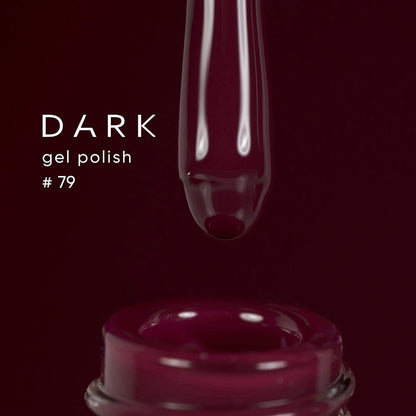 Dark gel polish 79
