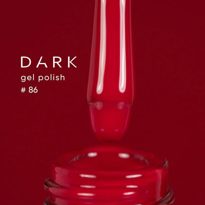 Dark gel polish 86