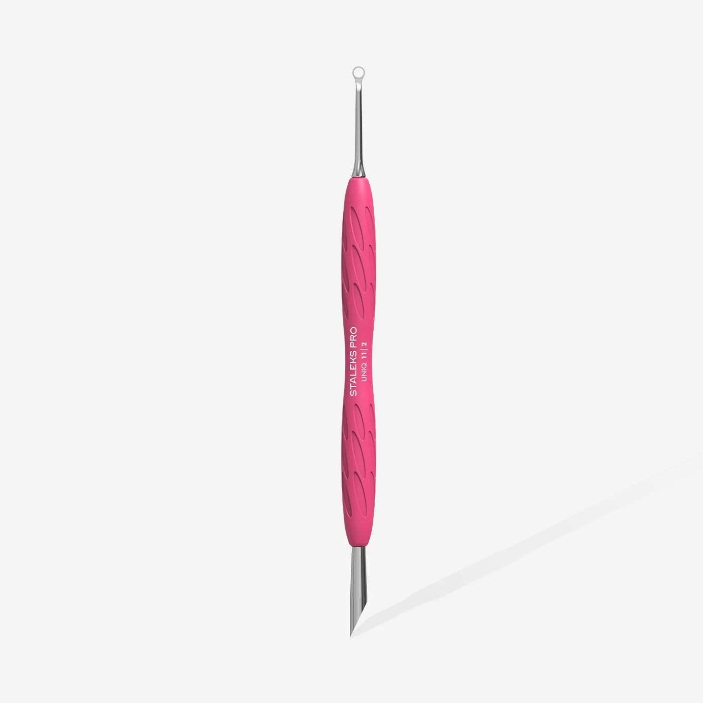 Маникюрные пушеры Staleks Gummy с силиконовой ручкой UNIQ 11 TYPE 2 (скошенная и петлеобразная ручка)