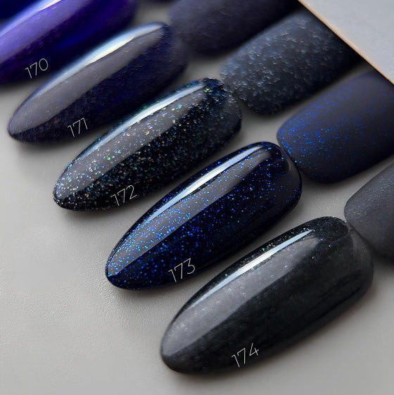 Dark gel polish 173