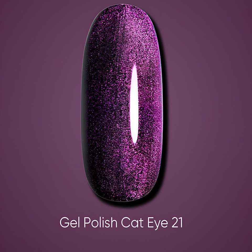 DARK Gel Polish Cat Eye 21