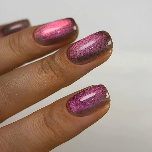 DARK Gel Polish Cat Eye 21