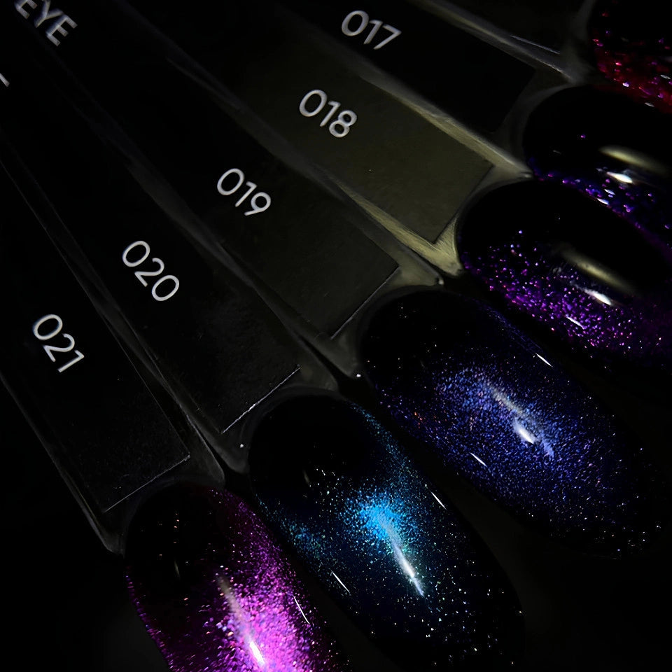 DARK Gel Polish Cat Eye 19