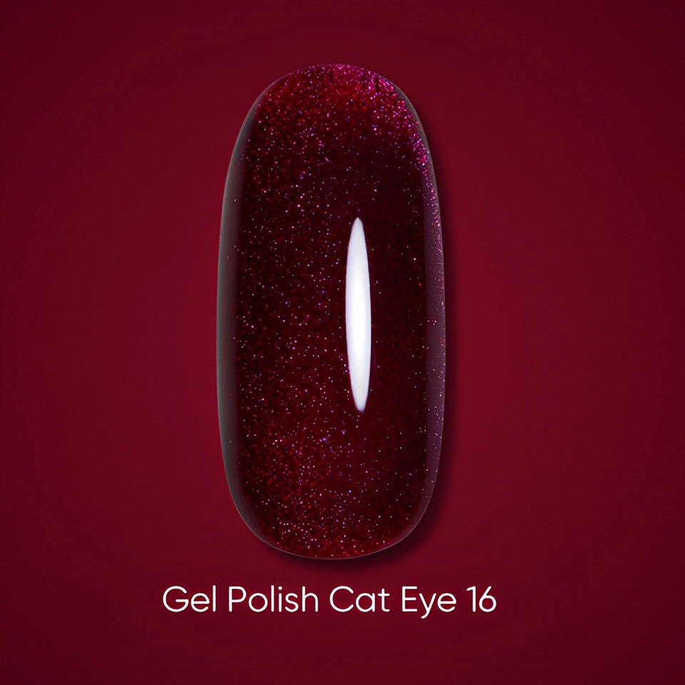 DARK Gel Polish Cat Eye 16