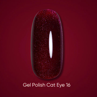 DARK Gel Polish Cat Eye 16