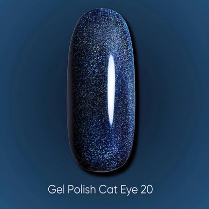 DARK Gel Polish Cat Eye 20