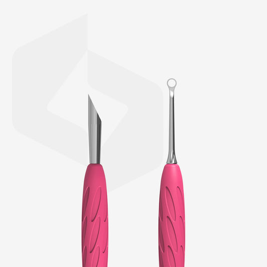 Маникюрные пушеры Staleks Gummy с силиконовой ручкой UNIQ 11 TYPE 2 (скошенная и петлеобразная ручка)