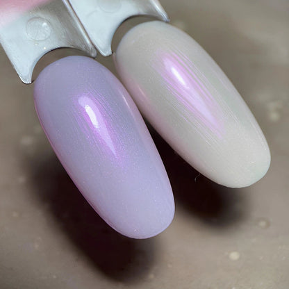 Donkerroze parelmoer top