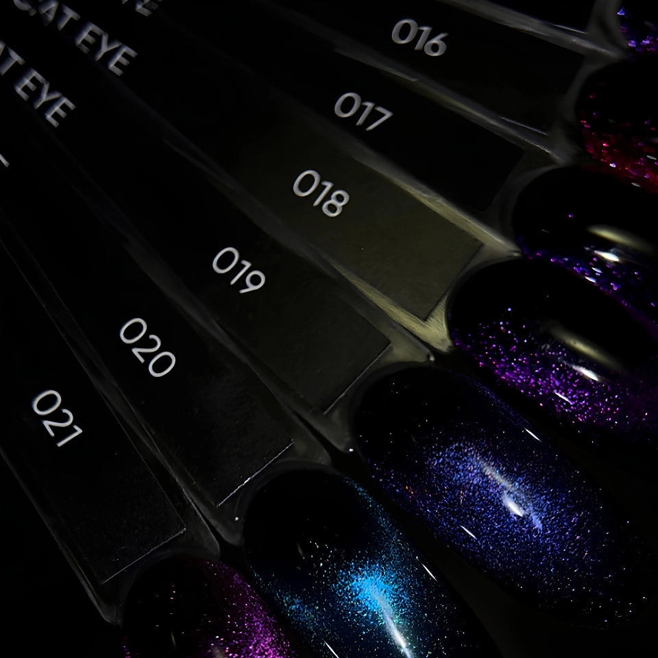 DARK Gel Polish Cat Eye 21