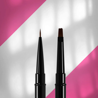 Dubbelzijdige kwast EXPERT eyeliner 7 mm / voor gel 7 mm