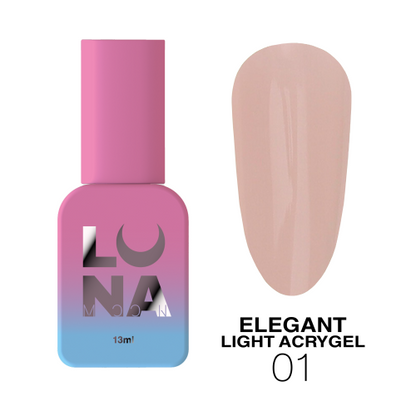 Lunamoon Elegant Light Acrylic Gel № 1