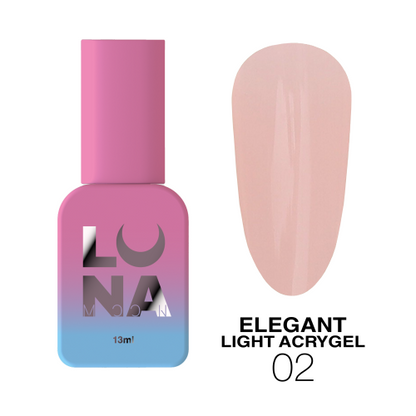 Lunamoon Elegant Light Acrylic Gel № 2