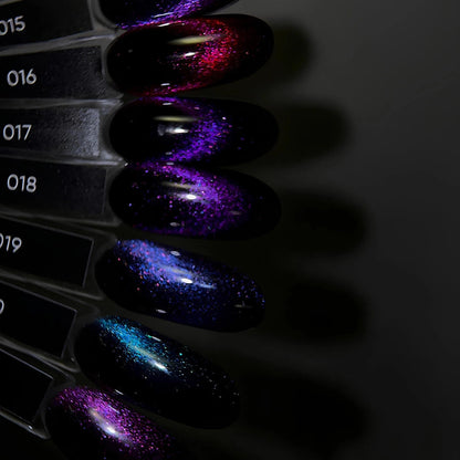 DARK Gel Polish Cat Eye 16