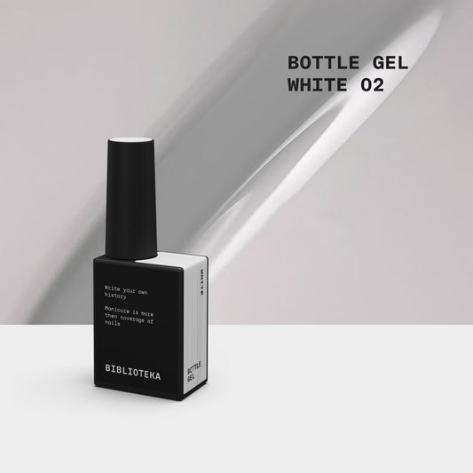 BIBLIOTEKA Bottle Gel № 02 White