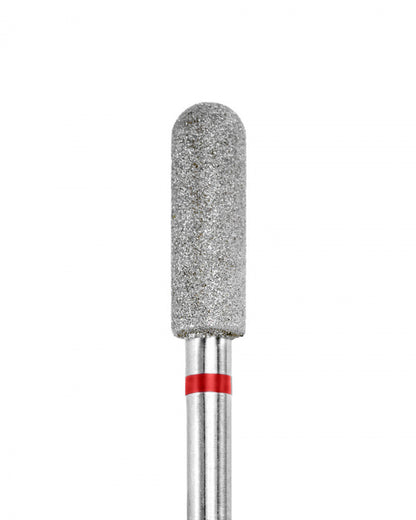 DARK Diamond Bit 11918 3.9x12mm Rounded Cylinder Red/Soft