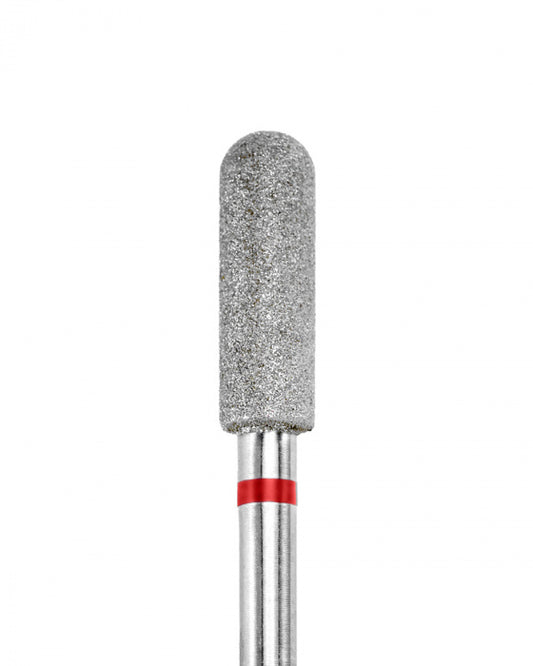 DARK Diamond Bit 11918 3.9x12mm Rounded Cylinder Red/Soft