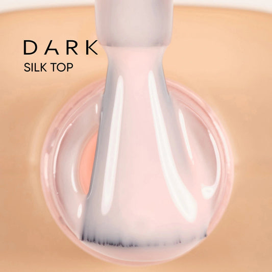 Темный шелковый топ