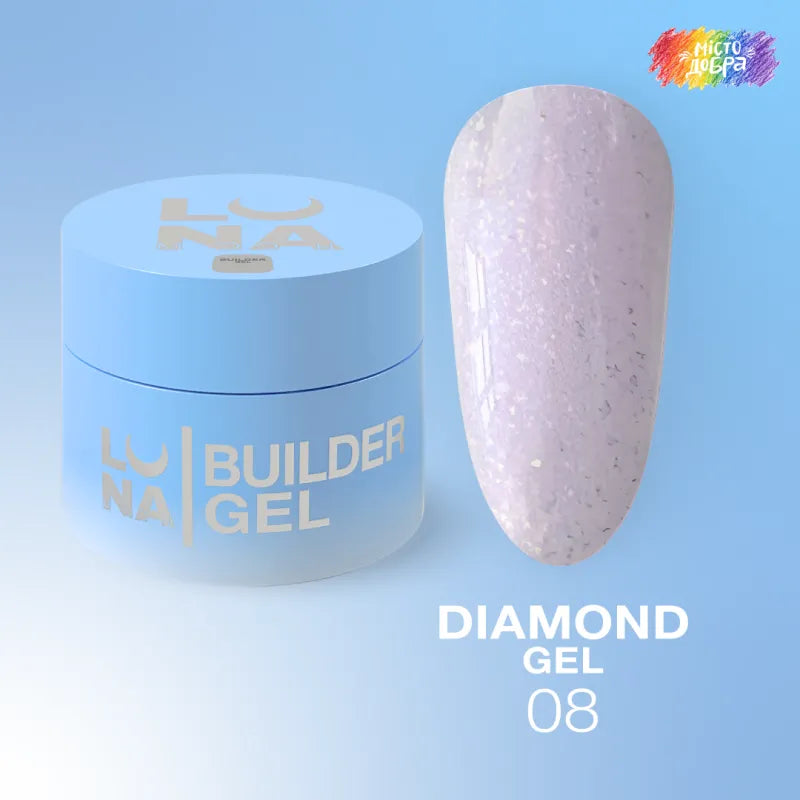 Luna moon Diamond Gel №8